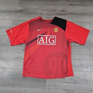 Nike Manchester United 2008 Soccer Kit Jersey Mens Size Large